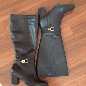 Gianni Bernini Leather Knee High Boot